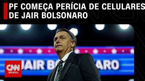 PF começa perícia de celulares de Jair Bolsonaro LIVE CNN YouTube