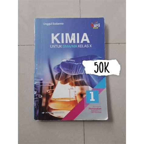 Jual Preloved Buku Paket Erlangga Kimia Kelas Sma Unggul Sudarmo