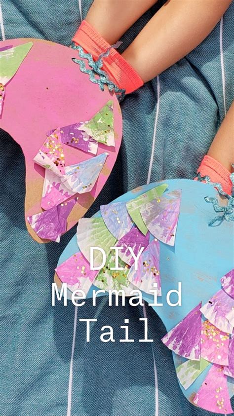 DIY Mermaid Tail | Mermaid diy, Mermaid crafts, Diy mermaid tail