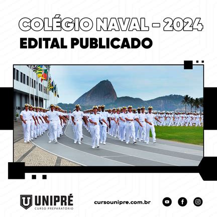 Concurso para o Colégio Naval Inscrições Abertas Curso Unipré