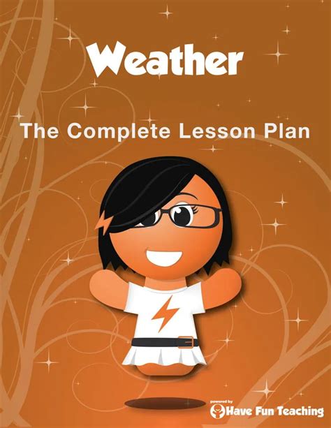 Weather Lesson Plan By Teach Simple