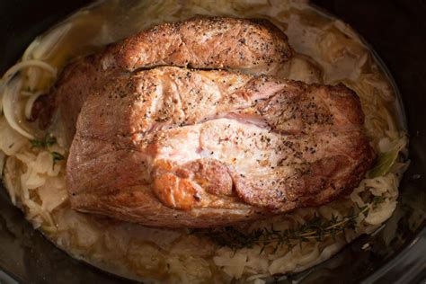 Slow Cooker Pork And Sauerkraut Volpi Foods