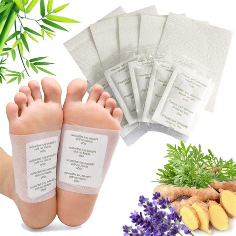 Pi Ces Patch Detox Pieds Detox Foot Patches Aux Herbes Naturelles