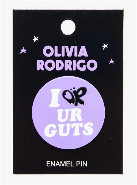 Hot Topic Olivia Rodrigo Ur Guts Enamel Pin Mall Of America