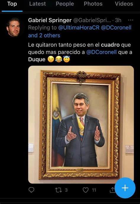 El Retrato De Iván Duque Fue Colgado En El Pasillo De Expresidentes Pero Esto Se Volvió Blanco