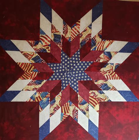 Patriotic Lone Star Quilt