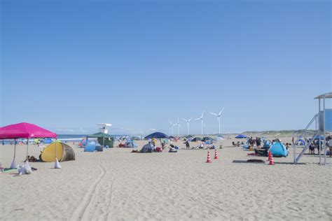 ロケ地案内 日川浜海岸日川浜海水浴場 茨城県神栖市