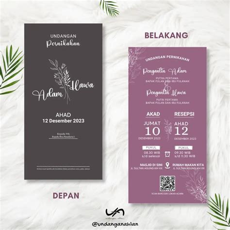 Jual Undangan Pernikahan Undangan Pernikahan Aesthetic Undangan Pernikahan Murah Undangan