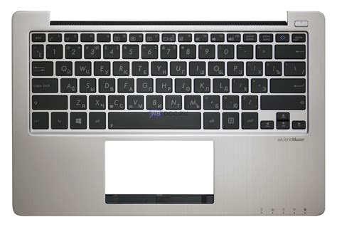 Клавиатура для ноутбука Asus Vivobook X200LA чёрная, верхняя панель в ...