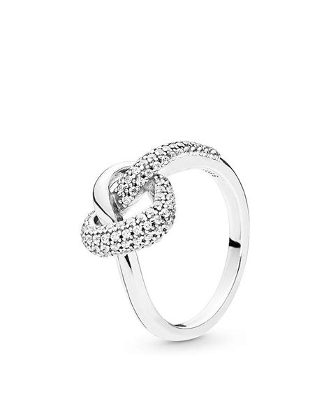 Pandora Sterling Silver Knotted Heart Ring Bloomingdales