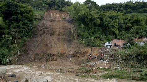 Colombie Un Glissement De Terrain Fait Au Moins Morts Rtbf Actus