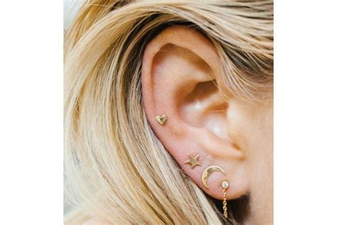 10 Beautiful Constellation And Astronomy Ear Piercings From Cuffs To