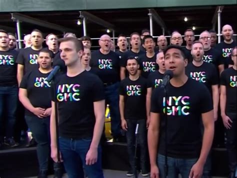 The New York City Gay Men S Chorus Paid Tribute To Orlando With A Number From Next To Normal