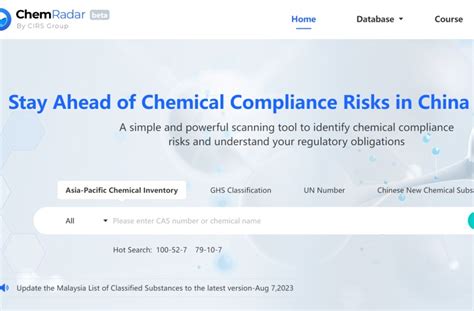 CIRS Group Launches ChemRadar A One Stop Search Tool For Chemical