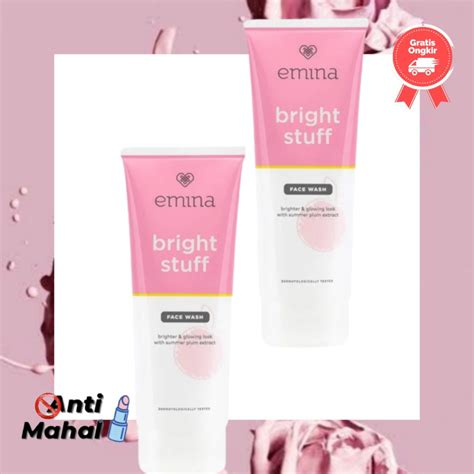 Emina Bright Stuff Face Wash Ml Facial Wash Emina Bpom Lazada