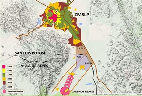 Zona Metropolitana De San Luis Potosí Evolución Histórica Y Download Scientific Diagram