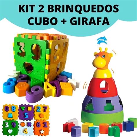 Brinquedo Bebe Educativo Didático Encaixar Montar Infantil Frete grátis