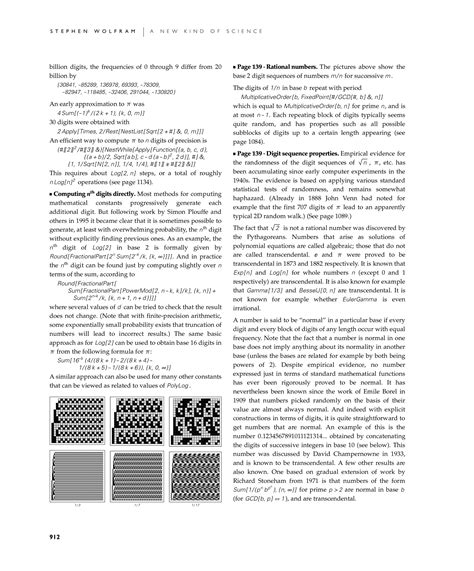 Notes for Mathematical Constants: A New Kind of Science | Online by ...