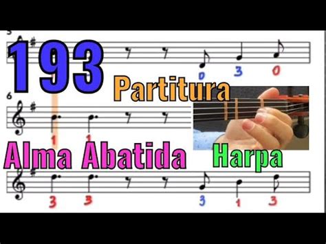 193 Alma Abatida Partitura para violino flauta oboé harpa Cristã