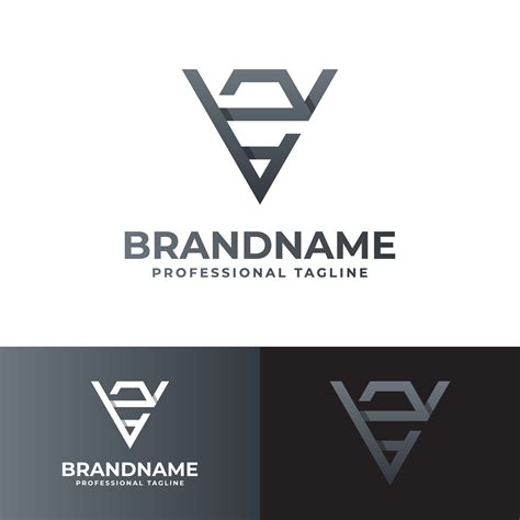 Letter Vz Monogram Logo Suitable For Business With Vz Or Zv Initials