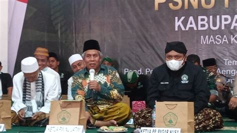 Kiai Marzuki Jangan Benturkan Gerakan Islam Dengan Nasionalis Nu