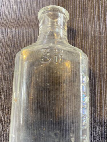 Vintage Duraglas Owens 3ii Glass Medicine Fragrance 4 Bottle Ebay