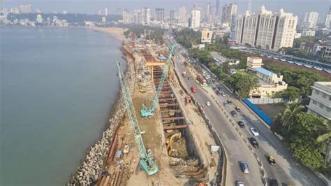 Work On Mumbais Ambitious Coastal Road Project Is In Full Swing