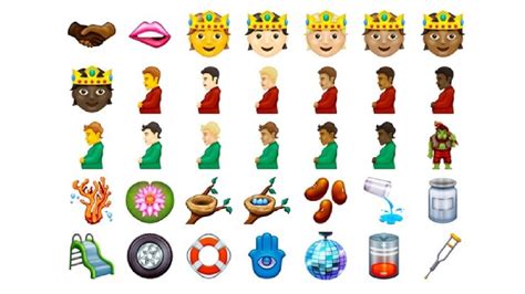 Emoji Un hombre embarazado labios mordiéndose y caras con ironía son