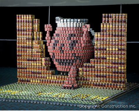Amazing Canned Food Art 18 Pieces