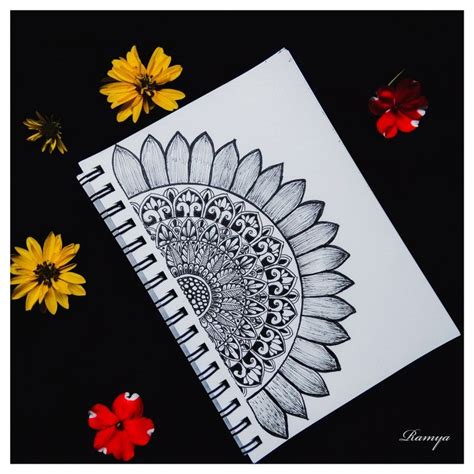 Mandala art | Easy mandala drawing, Mandala art therapy, Mandala art