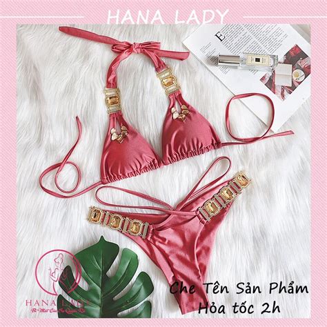 Bikini 2 mảnh gợi cảm đồ tắm sexy style quyến rũ BN134 Hana Lady