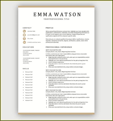 Simple And Effective Resume Templates Resume Resume Examples W93zpgx1xl