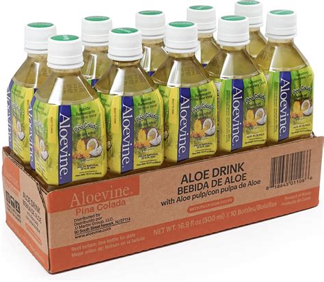 Amazon Aloevine Aloe Vera Drink Pina Colada Healthy Juice L