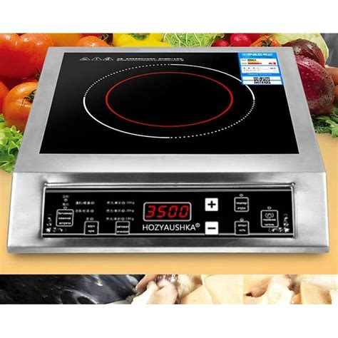 High Power Induction Cooker 3500w Commercial Stainless Steel Induction Cooker Household Stir Fry