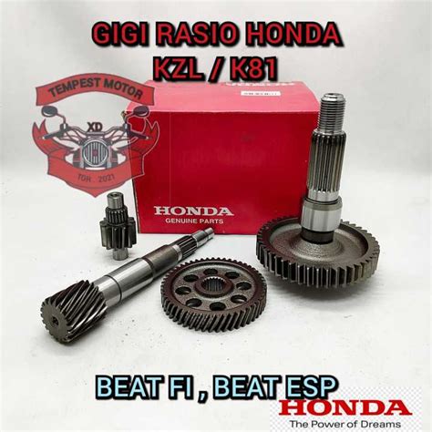 Gigi Rasio Gear Rasio Gardan Honda Kzl K Gigi Transmisi Beat Fi