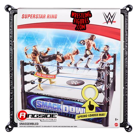 WWE Smackdown - Superstar Ring - Wrestling Ring & Playset by Mattel!