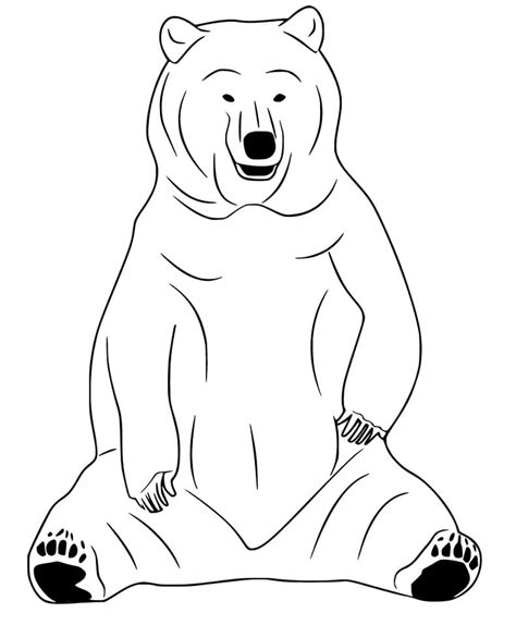 Coloring Page Black Bear Boringpop The Best Porn Website