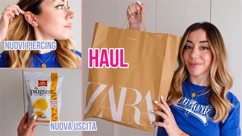 Haul Degli Ultimi Acquisti Assaggio Novit E Nuovi Piercing Vlog