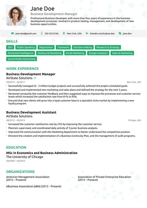How To Write A Ceo Resume With Examples And Template