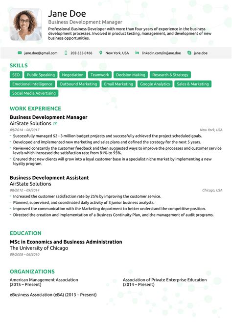 How To Write A Ceo Resume With Examples And Template