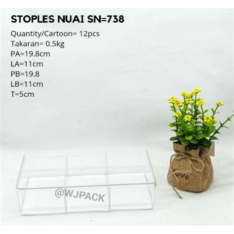 Jual Toples Nuai Sn Sekat Isi Pcs Shopee Indonesia