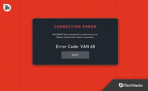 Top 9 Ways To Fix Valorant Error Code Van 68