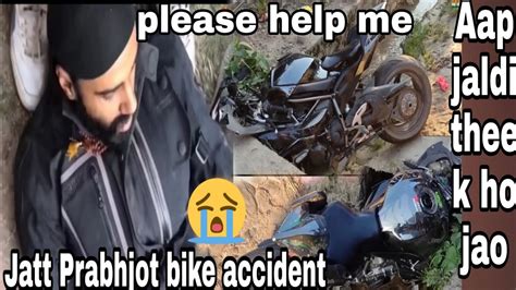 Jatt Prabhjot Accident In Delhi To Nepal Ride Kawasaki Ninja H2