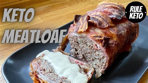 Keto Bacon Wrapped Meatloaf With Keto Gravy The Ultimate Comfort Food