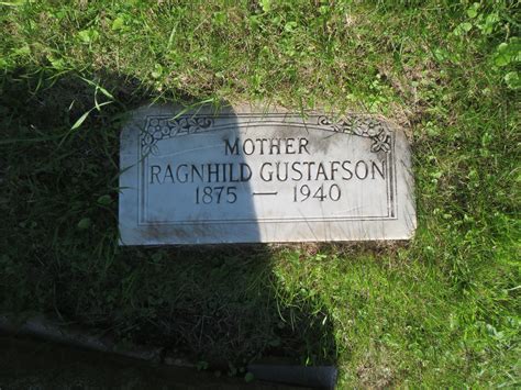 Ragnhild Bessesdatter Larsson Gustafson 1875 1940 Find A Grave Memorial