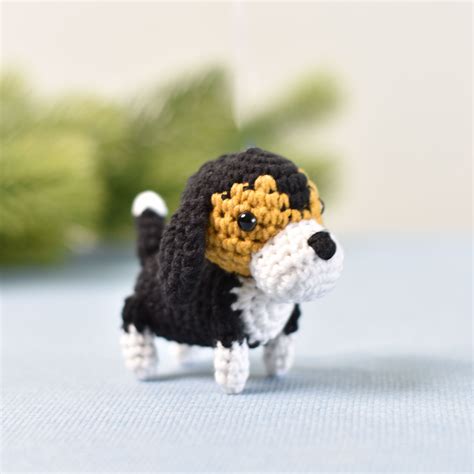 Amigurumi Tiny Dog Crochet Miniature Dog Tiny Puppy Mini - Etsy