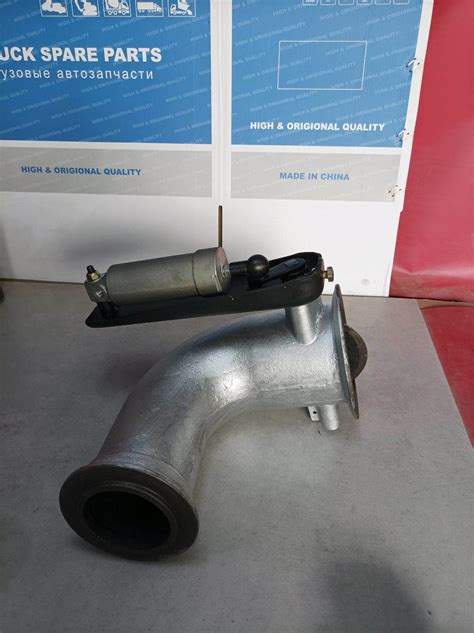 Wg Sinotruk Howo Exhaust Pipe With Butterfly Valve Evb