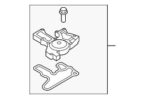 Volkswagen Engine Crankcase Vent Valve H Ah Oem