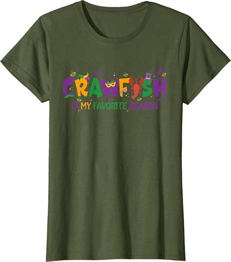 Crawfish Is My Favorite Season Mardi Gras Crawfish Lobster T Shirt