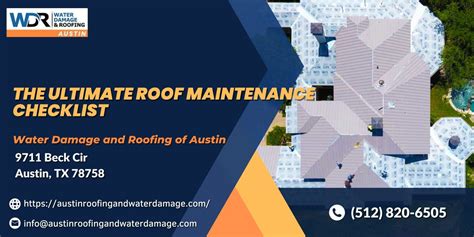 The Ultimate Roof Maintenance Checklist